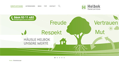 Desktop Screenshot of haeusle-helbok.com